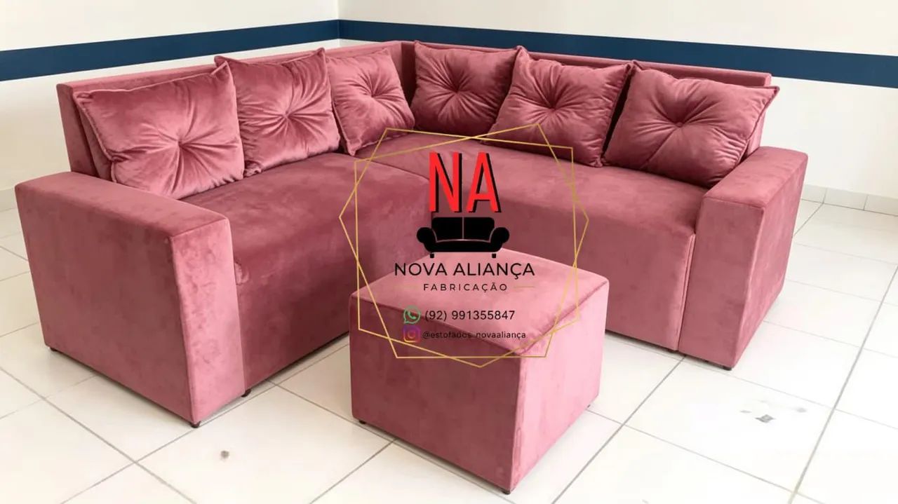 Sofá em promoção direto da fábrica 900$ entrega grátis  - Foto 2