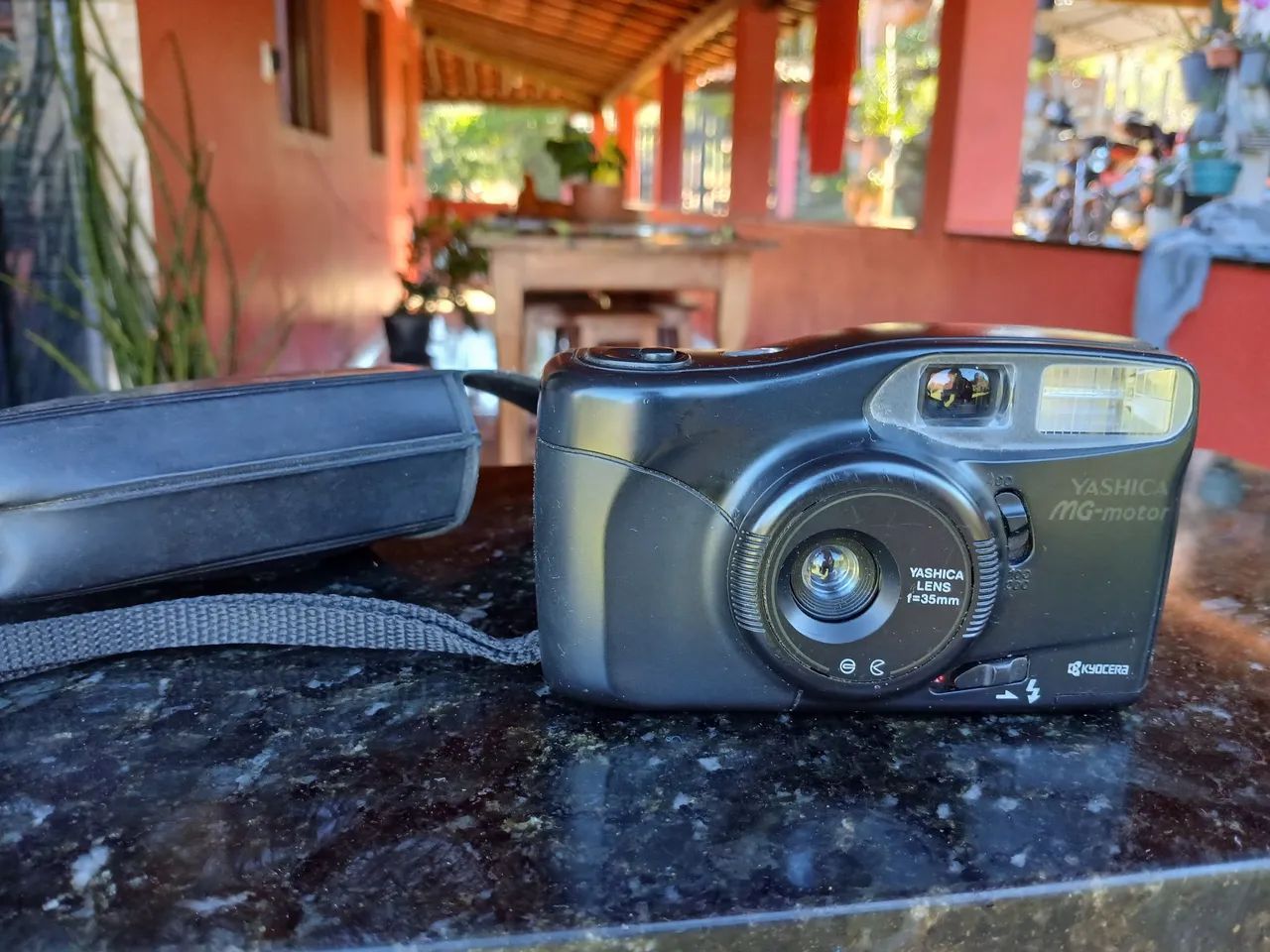 Camera Antiga yashica MG-Motor