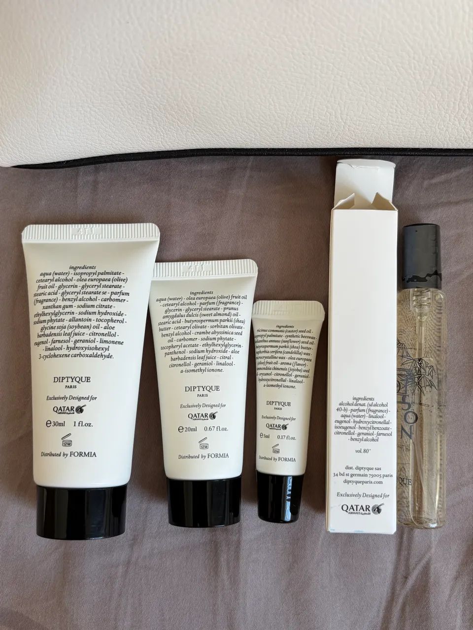 Kit travel diptyque com necessarie e produtos  - Foto 3