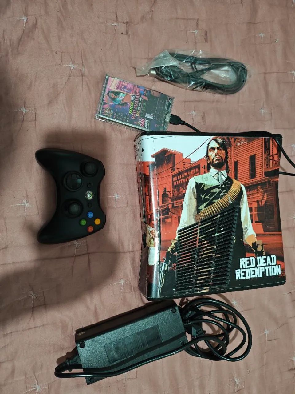 Xbox 360 slim+HD externo com xploit 