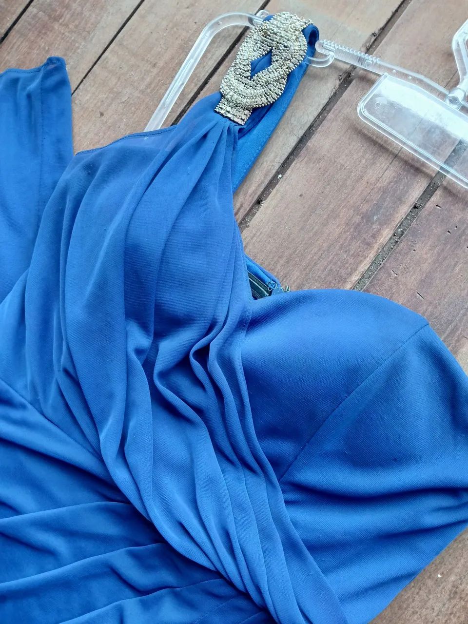 Vestido de gesta azul  - Foto 3