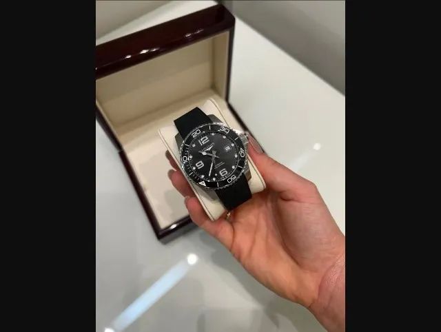 Longines HydroConquest 41mm Automático Cerâmica - Completo com caixa e garantia - Foto 2