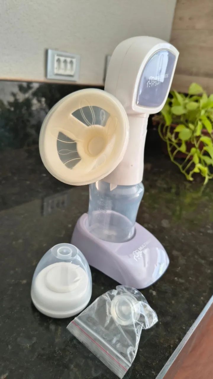 Bomba elétrica tira leite MultiKids Baby  - Foto 3
