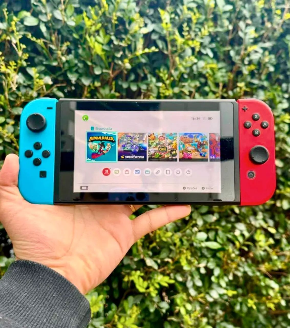 Nintendo Switch V2 | 2 Joycons | Completo na Caixa
