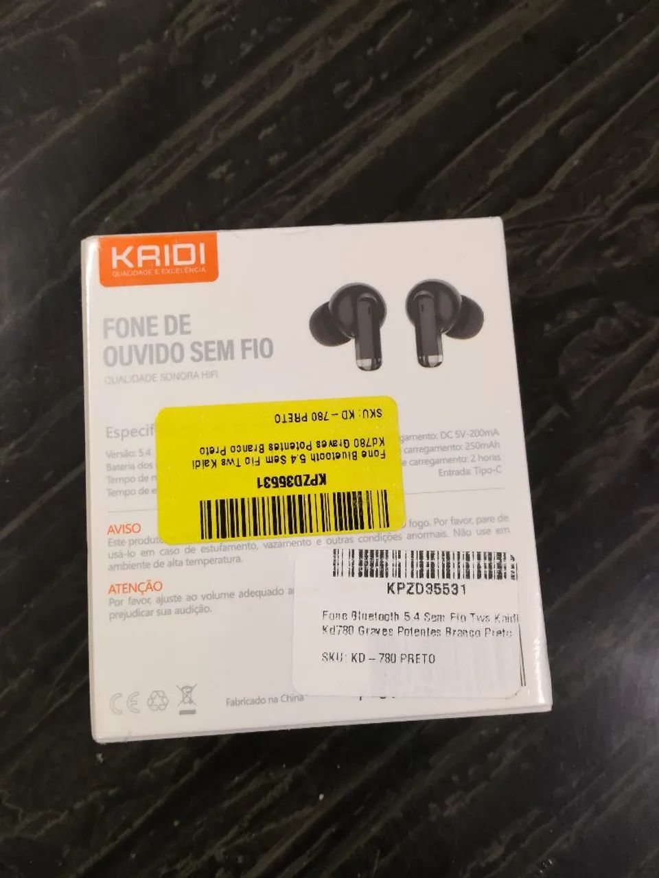 Fone bluetooth kaid - Foto 3