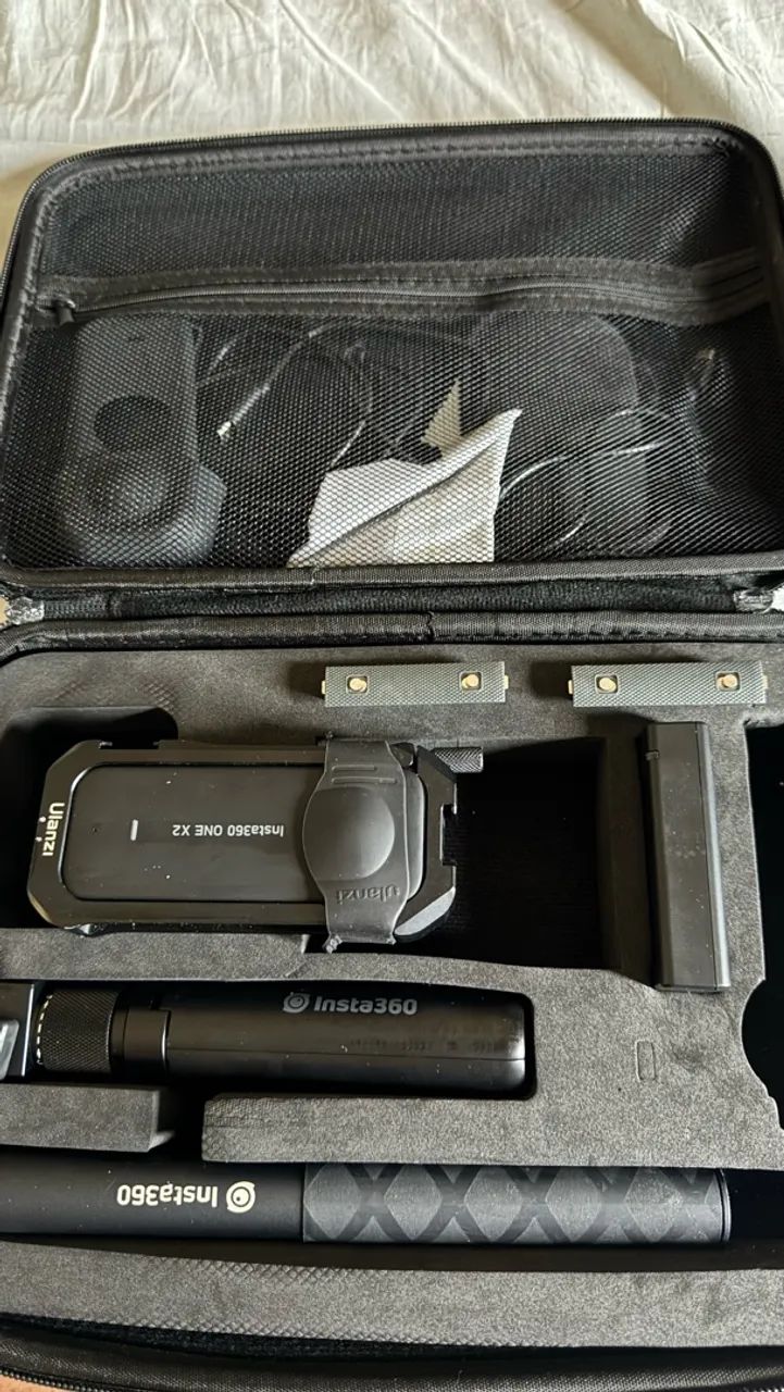 Insta X2 completa com case e 2 bateria extras. - Foto 3