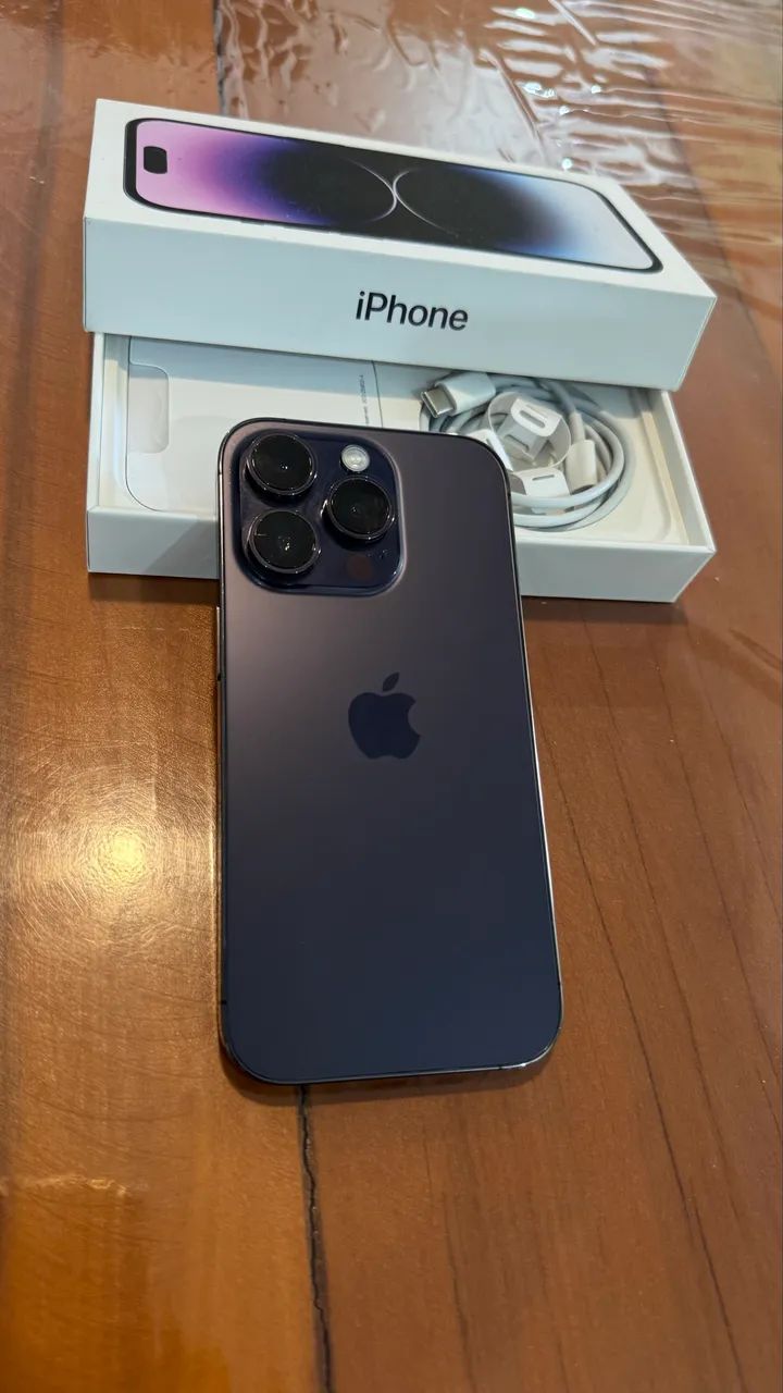 iPhone 14 Pro 256gb com caixa e cabo original - Foto 4
