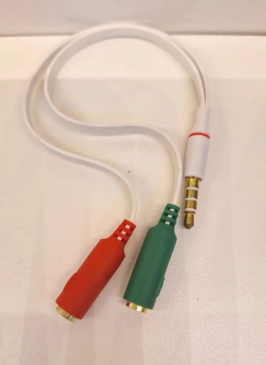 Adaptador P2 Fêmea x P3 macho- fone e microfone - Foto 2