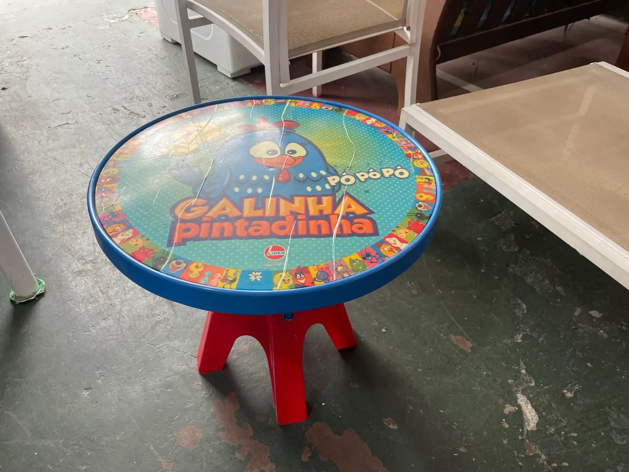 Mesa Infantil Líder Galinha Pintadinha  - Foto 3