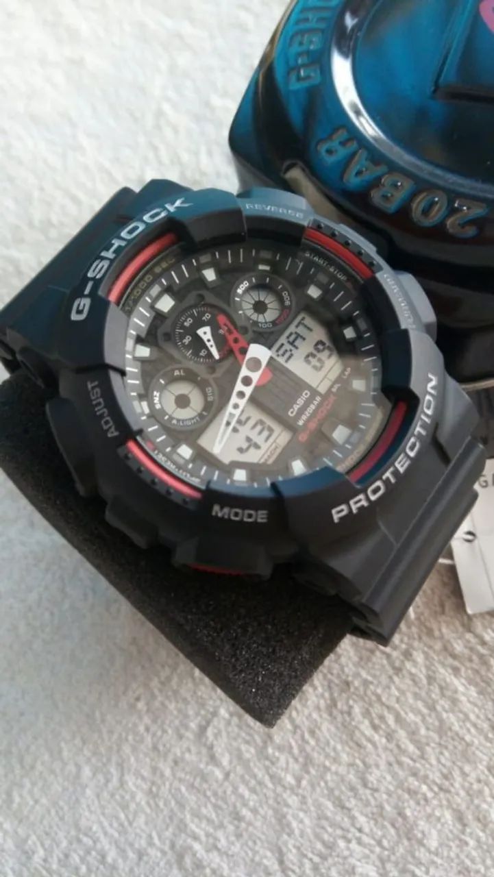 RELÓGIO CASIO G-SHOCK GA100 ORIGINAL NUNCA USADO NA CAIXA.  - Foto 3