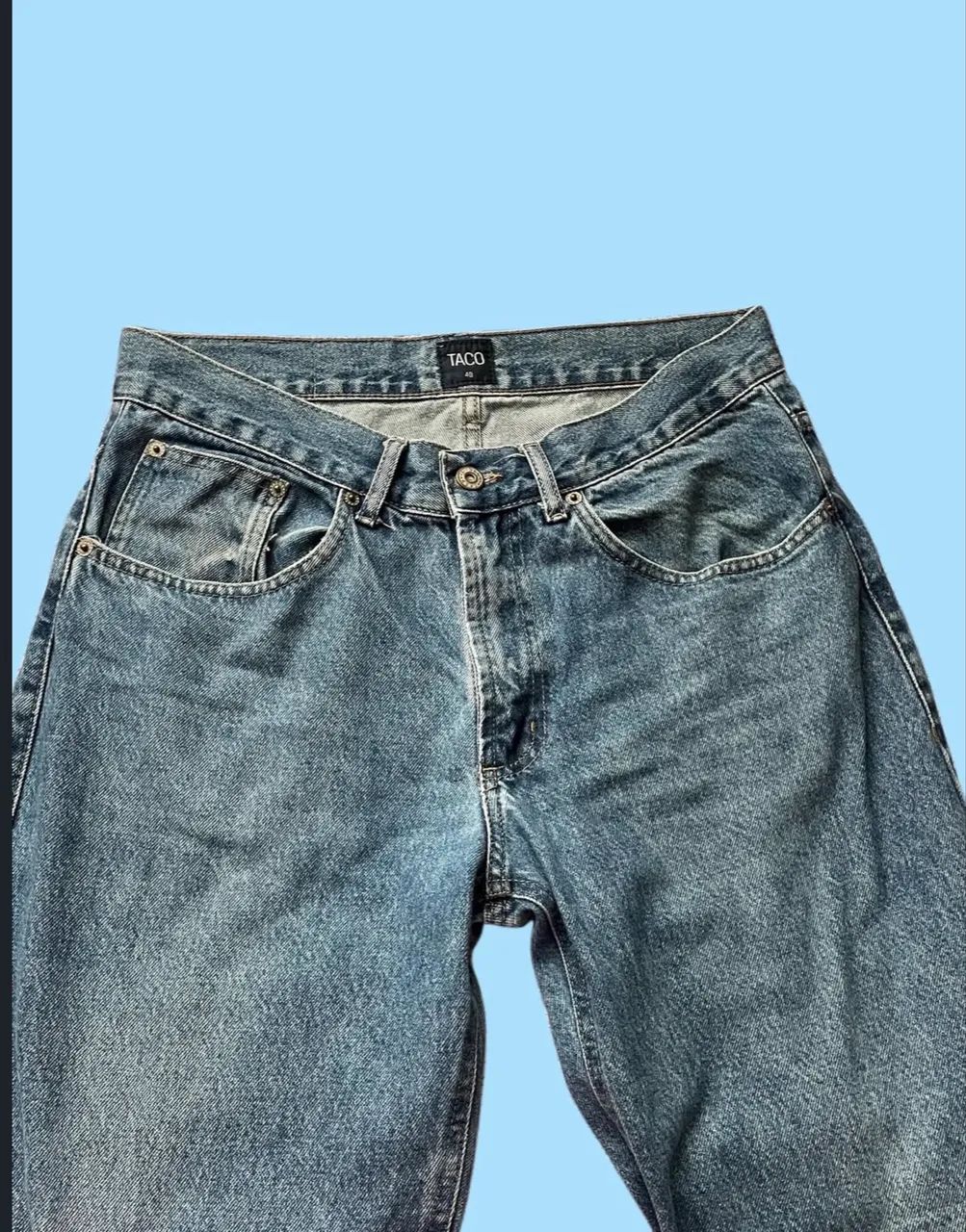 calça jeans taco modelagem reta - Foto 2