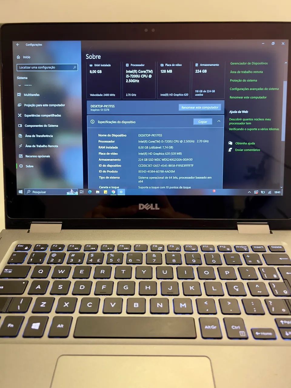 Notebook Dell Inspiron 13 2 em 1 - Foto 2