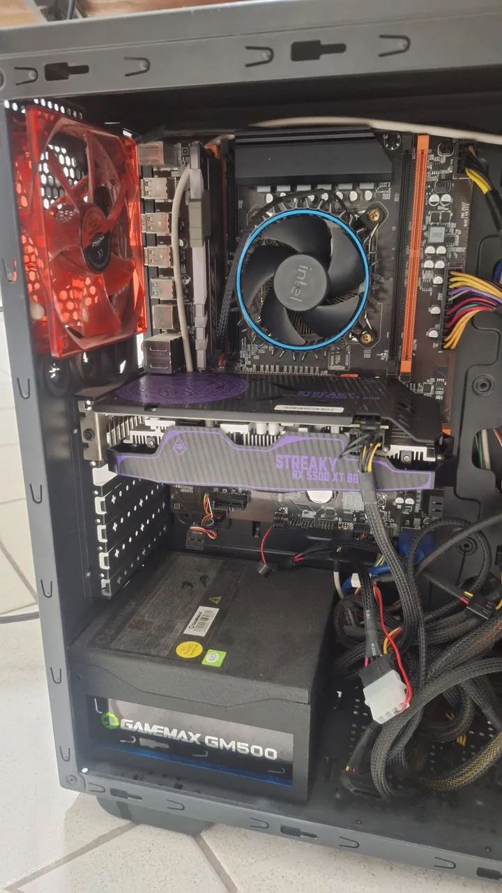 Pc gamer xeon e5 2670 v3 + RX 5500XT
