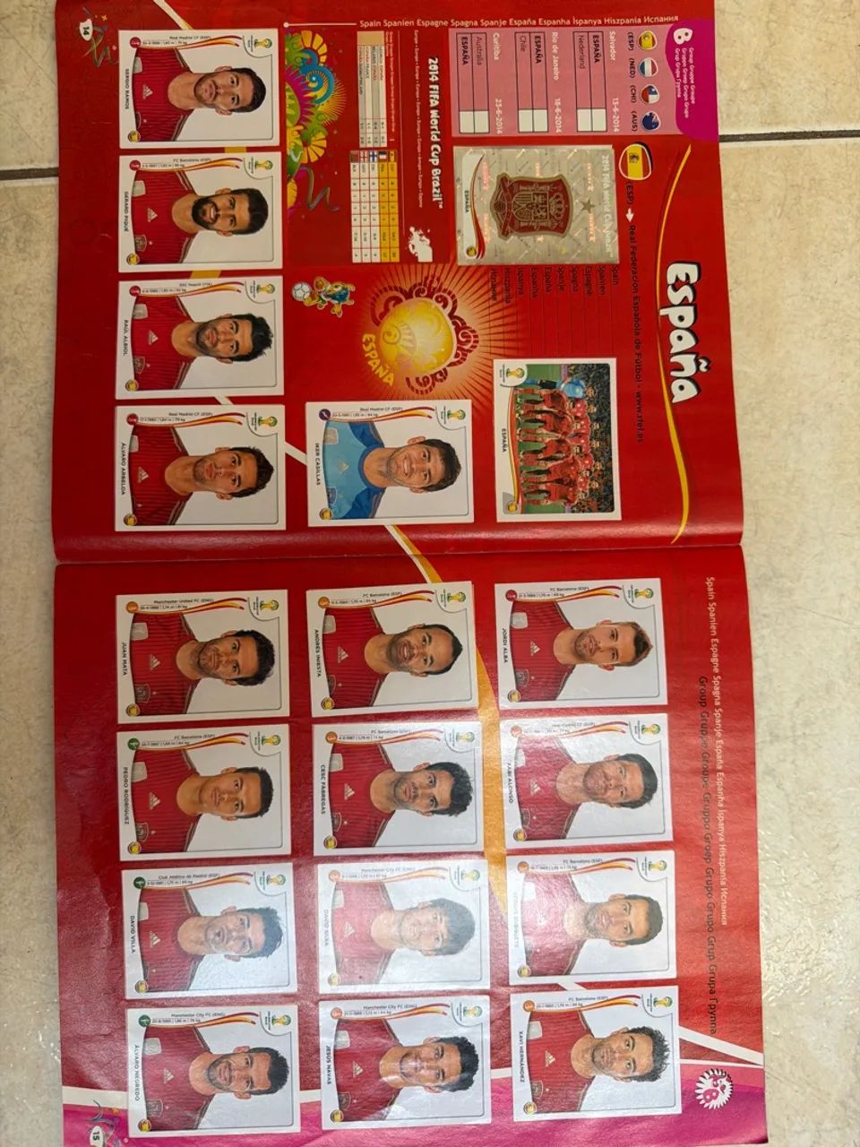 Álbum da copa do mundo 2014 completo - Foto 4