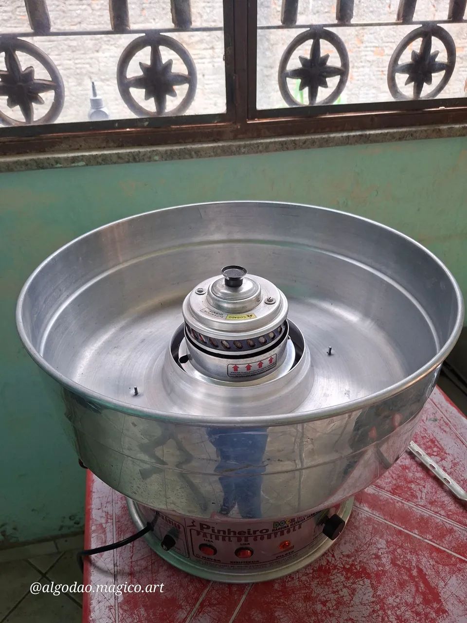 Maquina de algodão-doce profissional  - Foto 2
