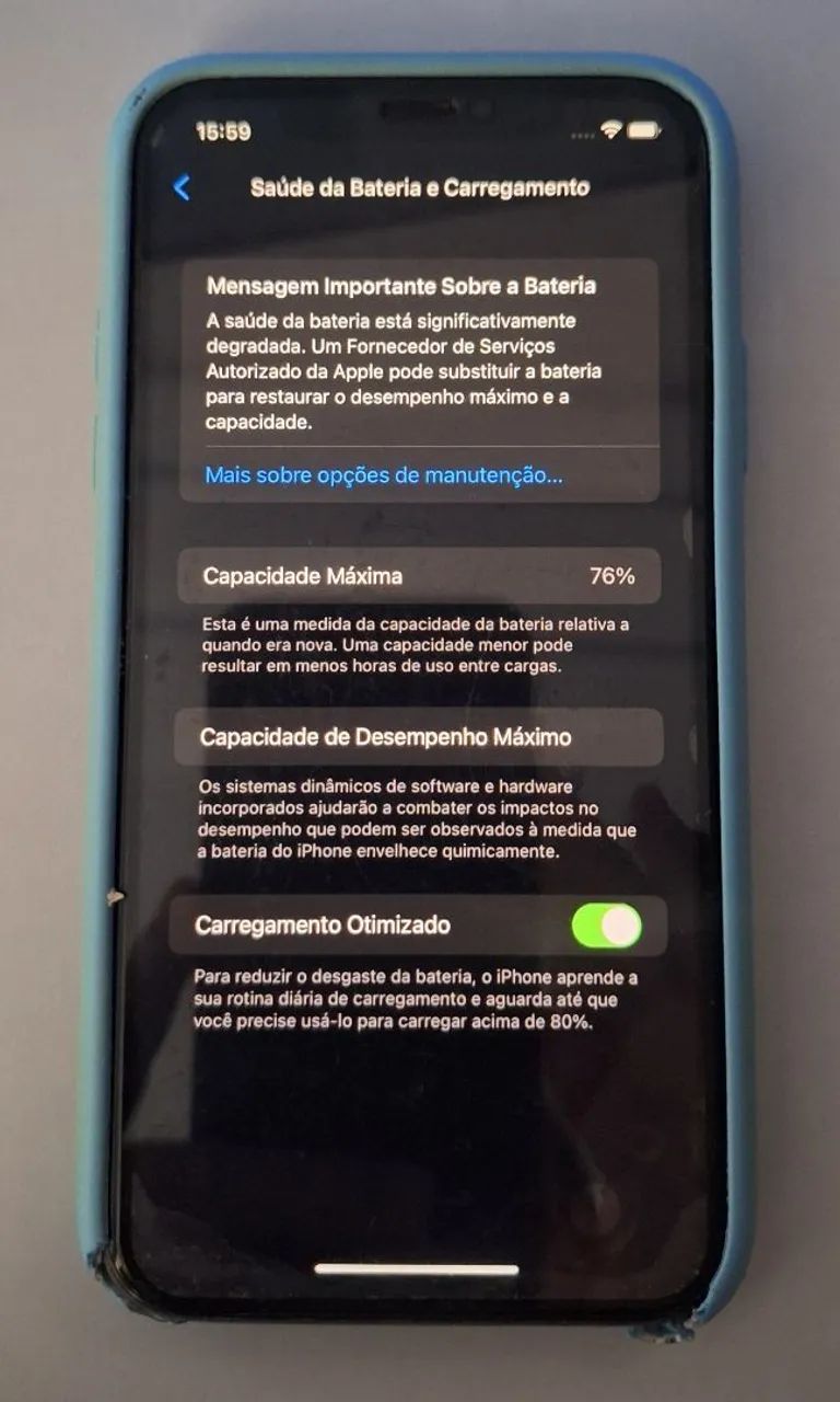 Iphone 11 128Gb preto em perfeito estado com carregador e caixa - Foto 3