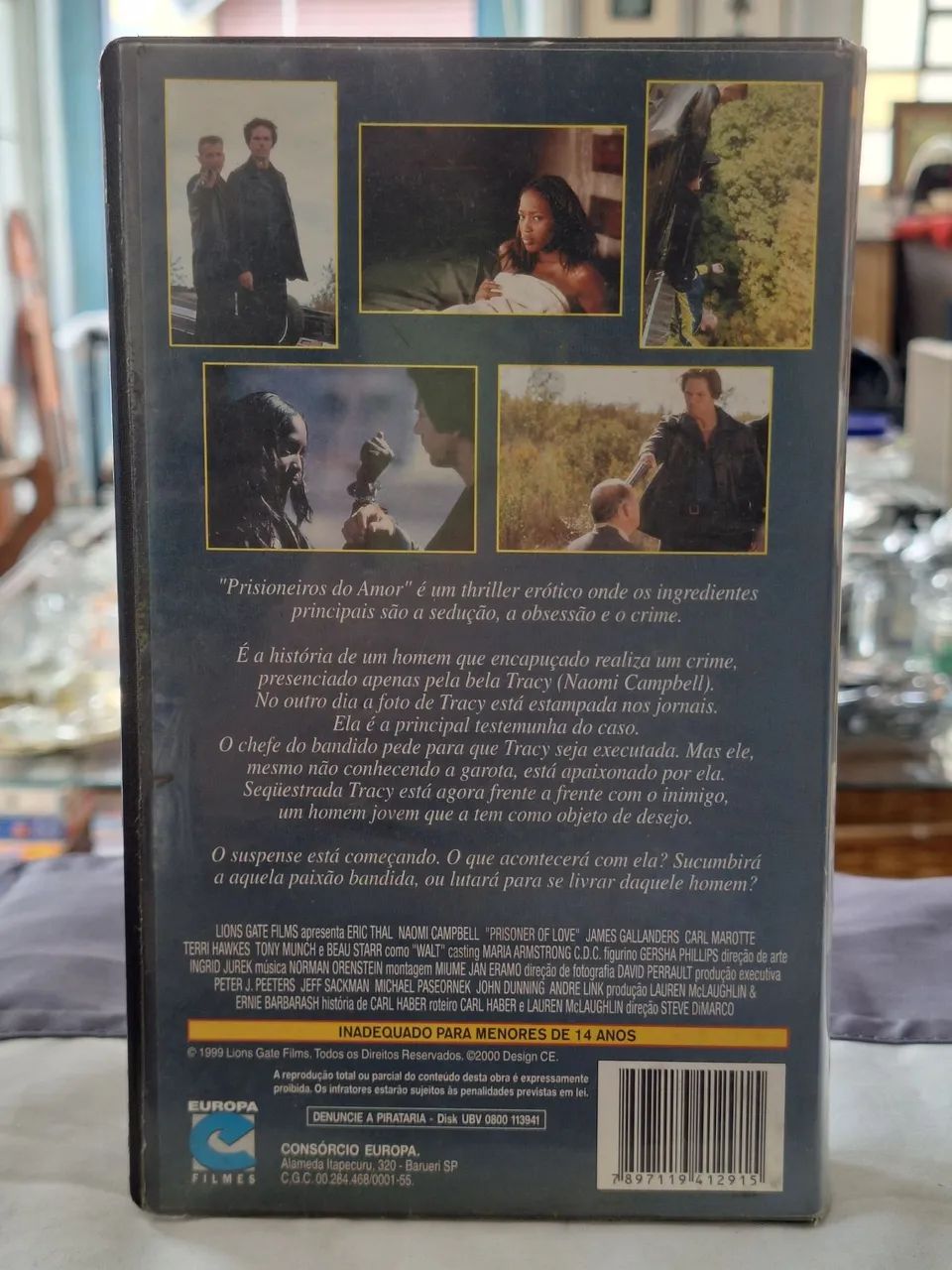 VHS Prisioneiros do Amor - Foto 2