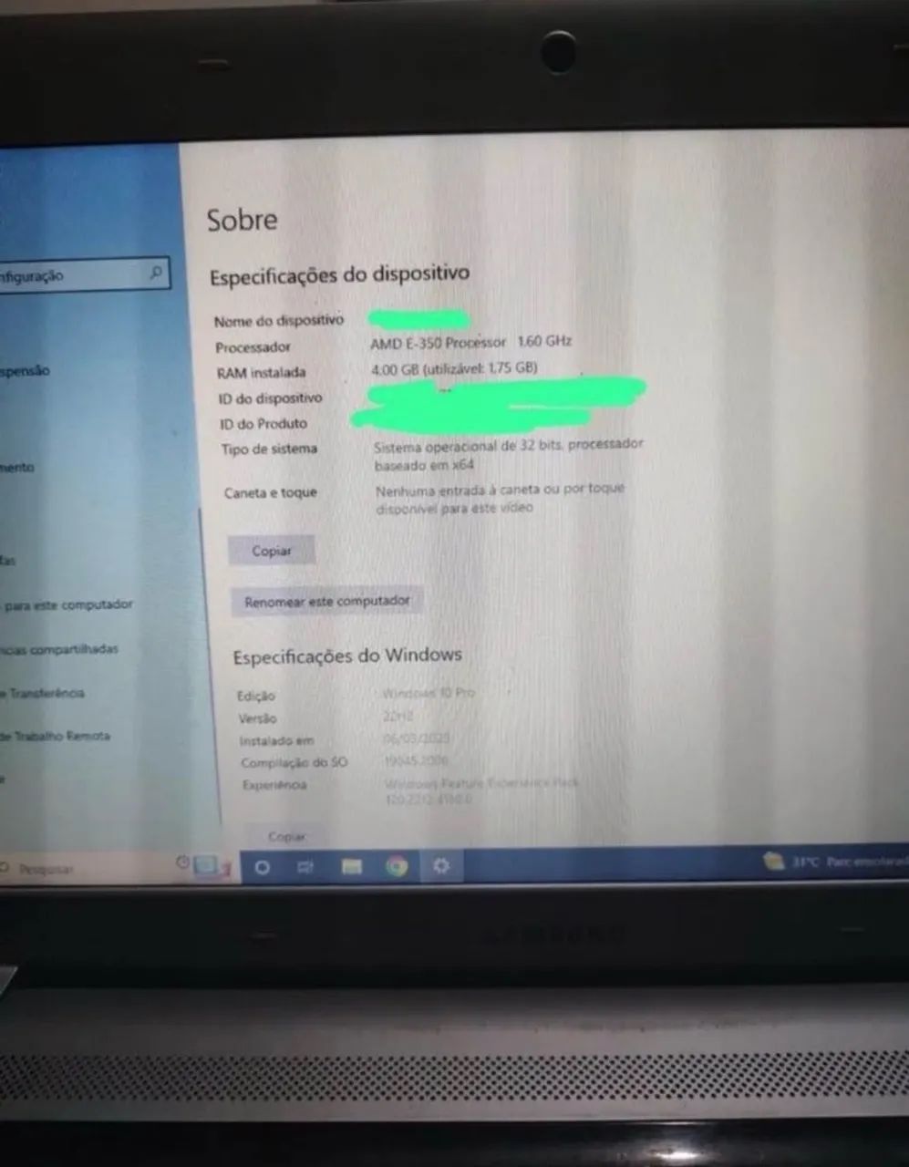 Notebook Samsung - Foto 2
