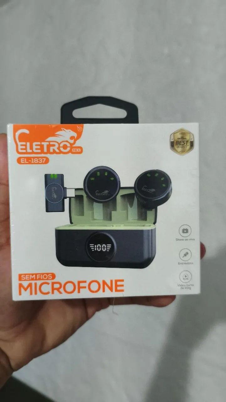 Microfone sem fio para video - Foto 3