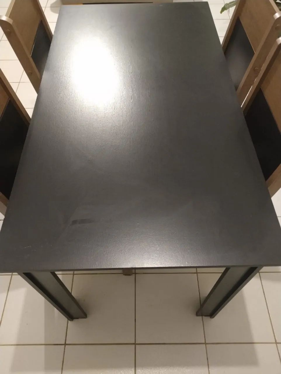 Mesa de 4 lugares de madeira - Foto 2