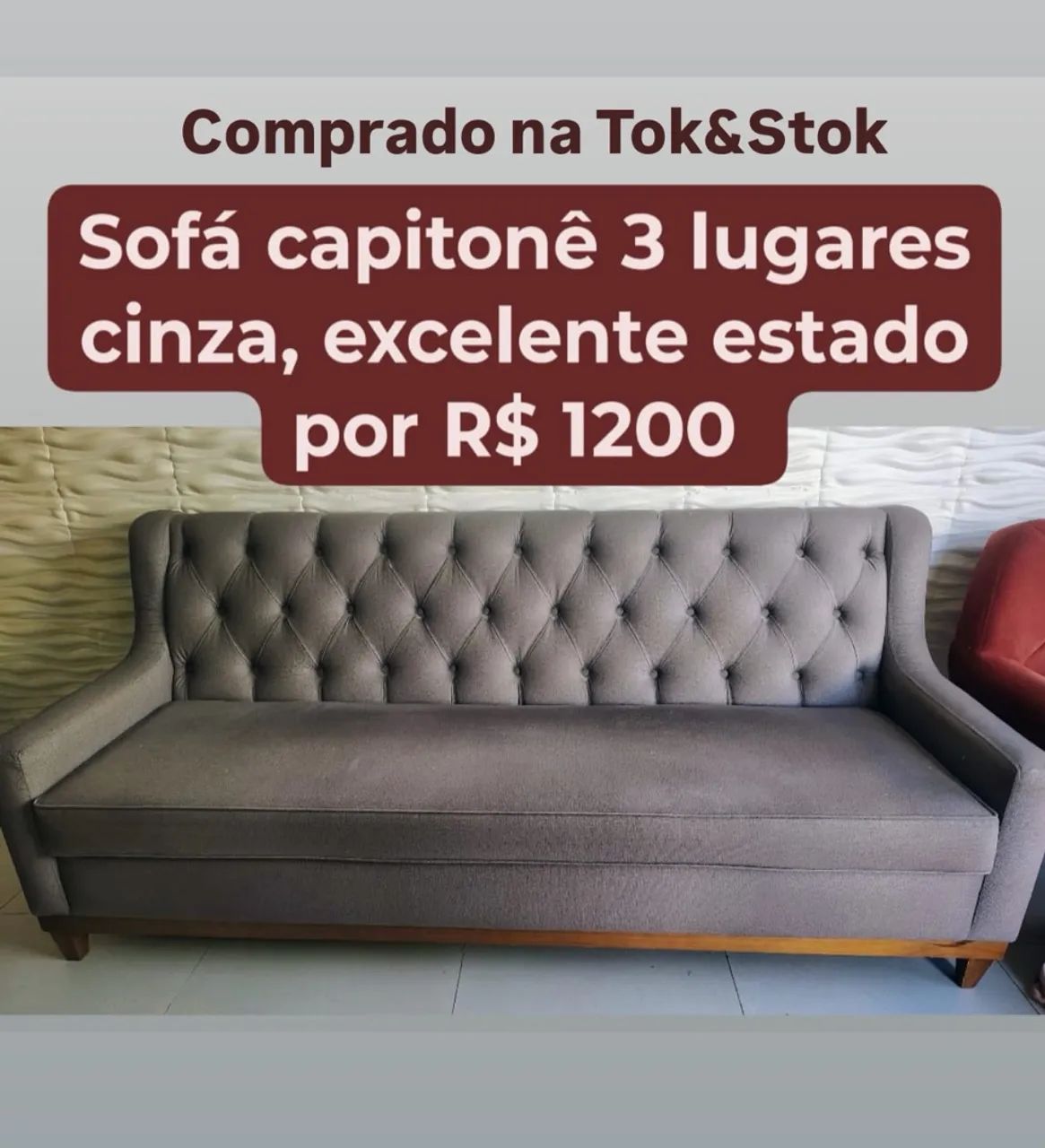 Sofá Tok&Stok