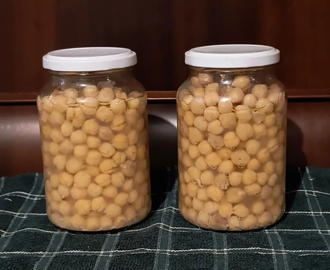 Conserva de Grão-de-bico pronta para consumo