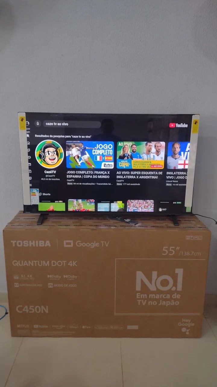 Tv 55 polegadas smartv Toshiba PROMOÇÃO 