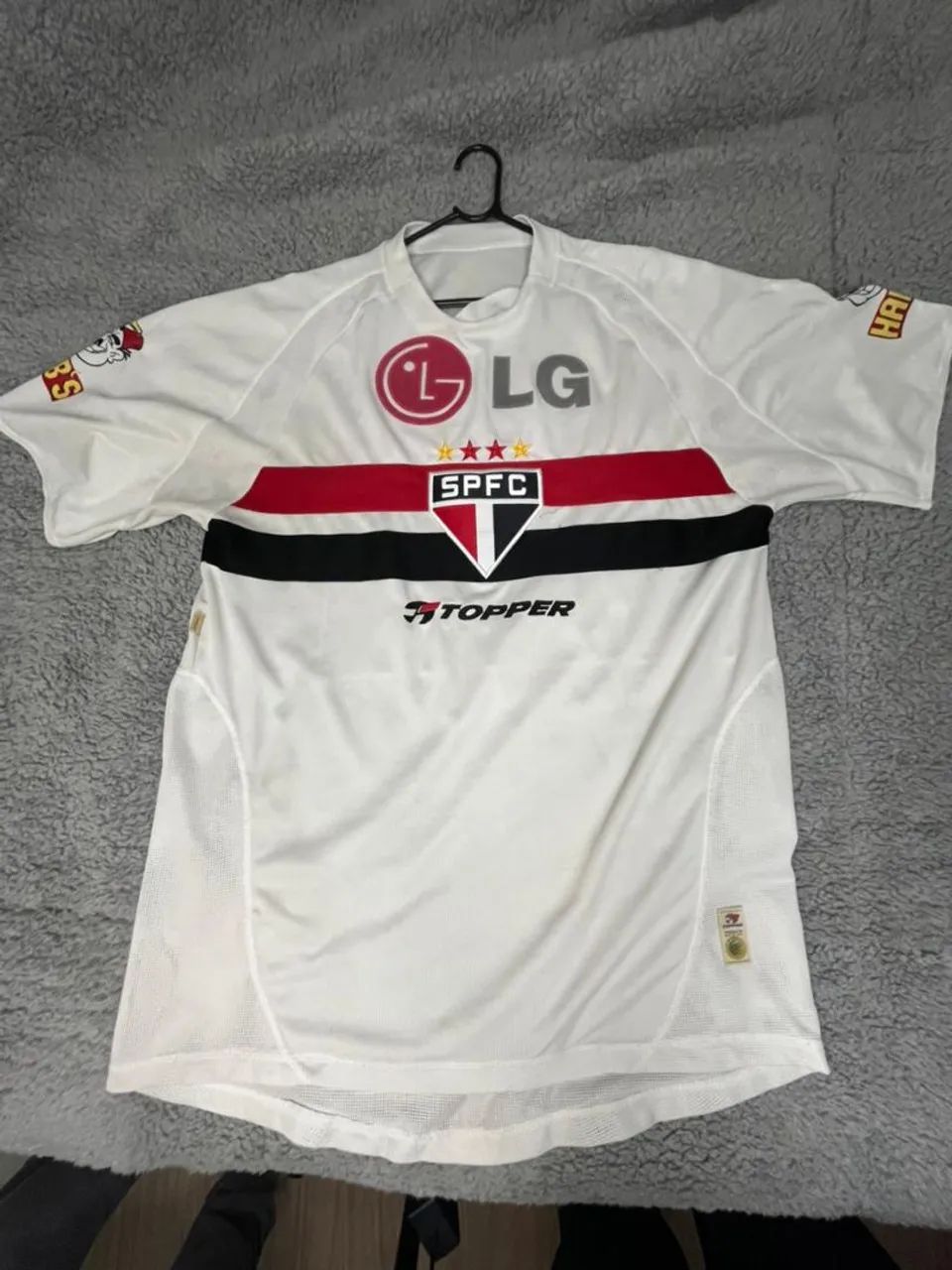 Camisa são Paulo SPFC 2004 - Foto 2
