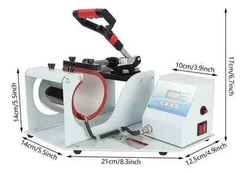 Máquina para personalizar canecas