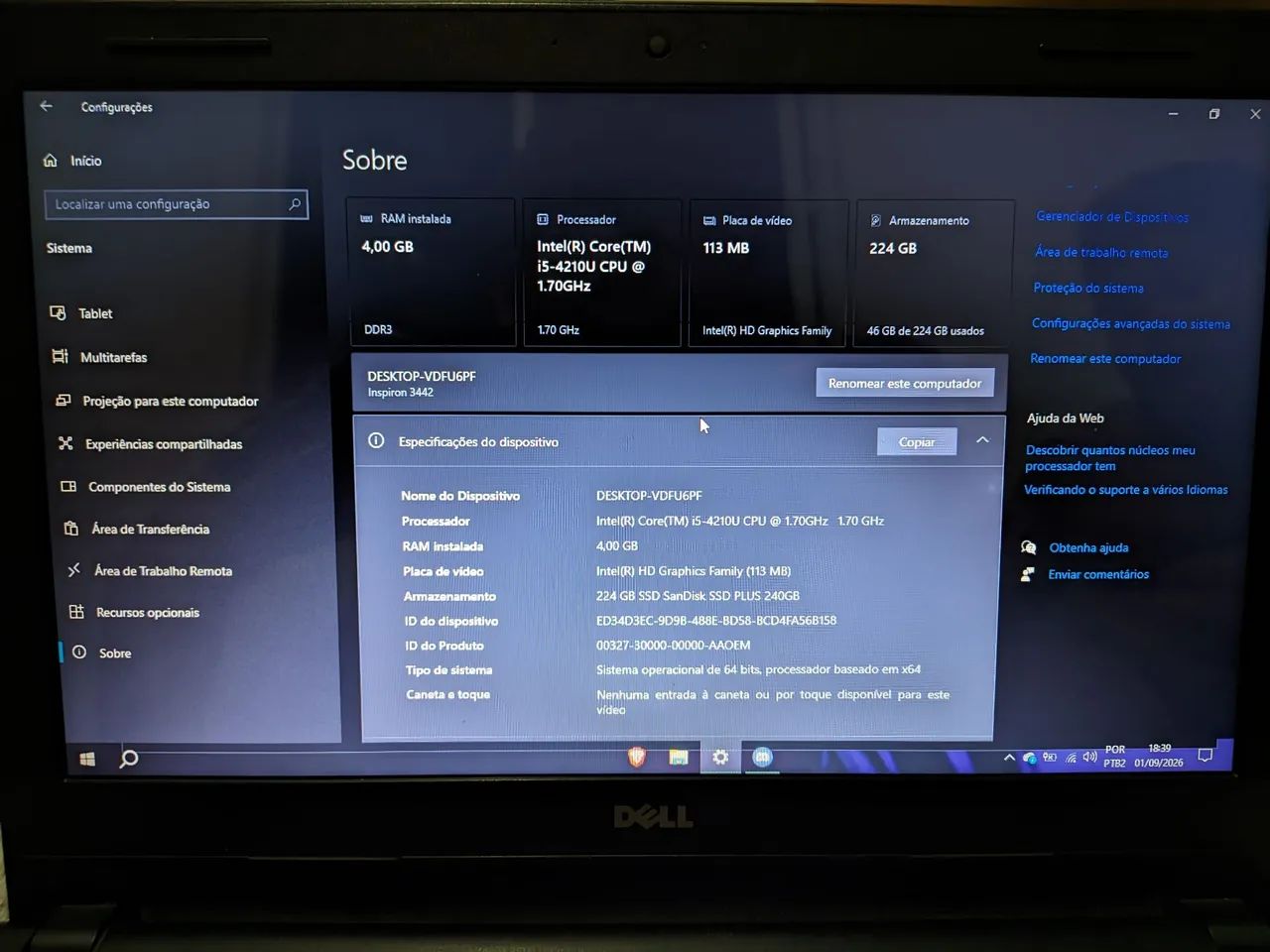 Dell Inspiron 3442 - Foto 4