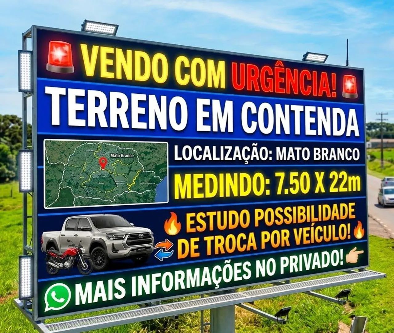 Terreno Mato Branco Contenda 