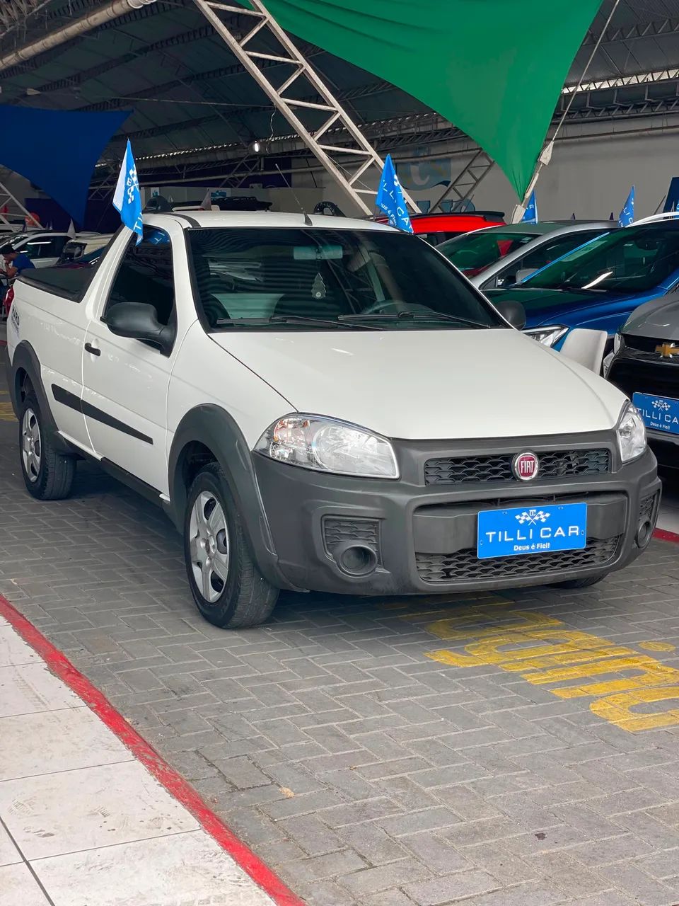 Fiat Strada Working Hard 1.4 Fire Flex 8V CE 2018 - Foto 2