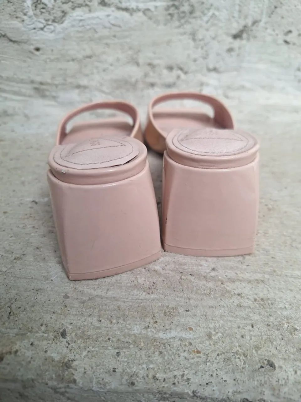 tamanco schutz mule nude 34 - Foto 4