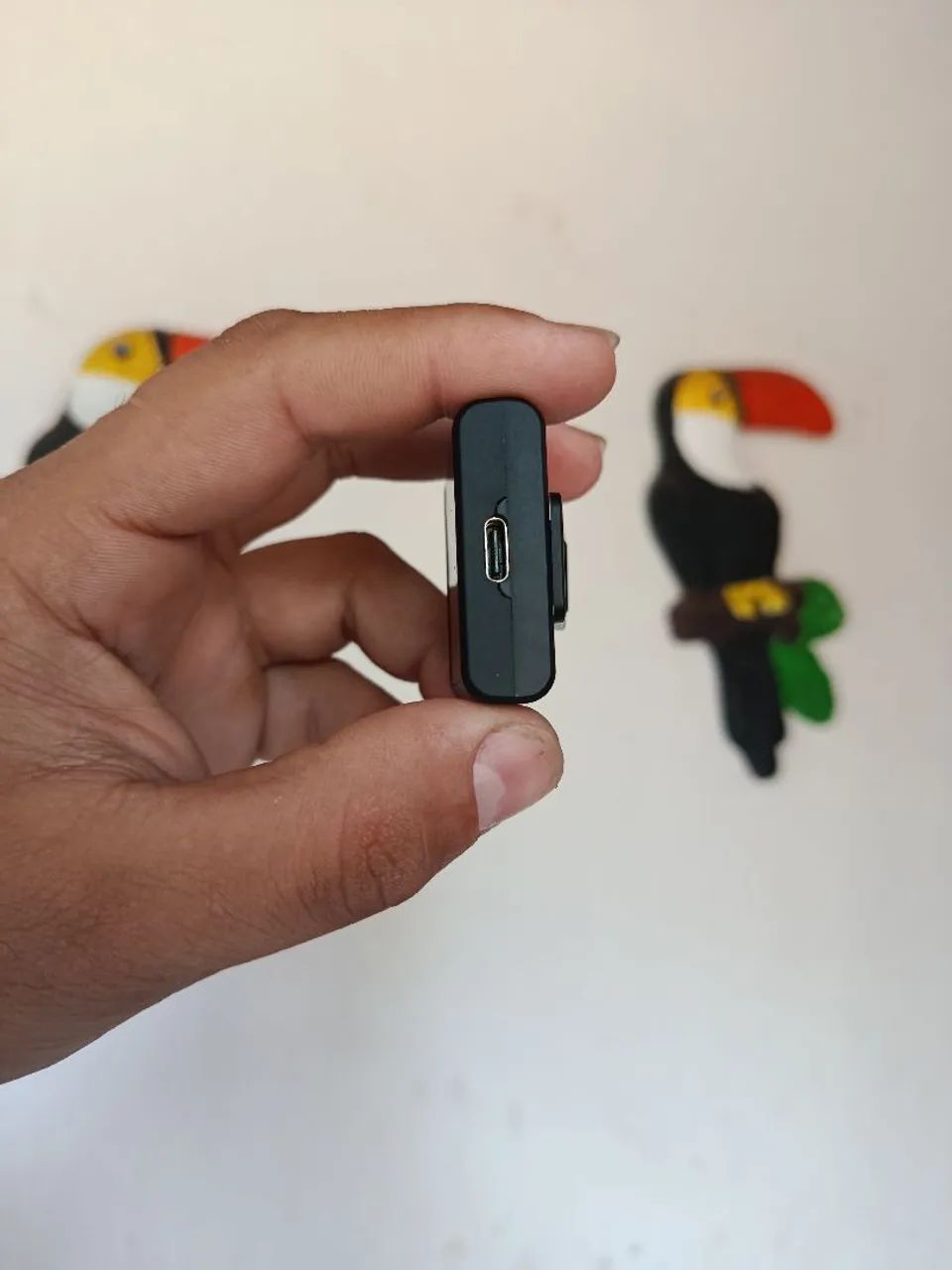 Microfone de Lapela Sem Fio - Foto 5