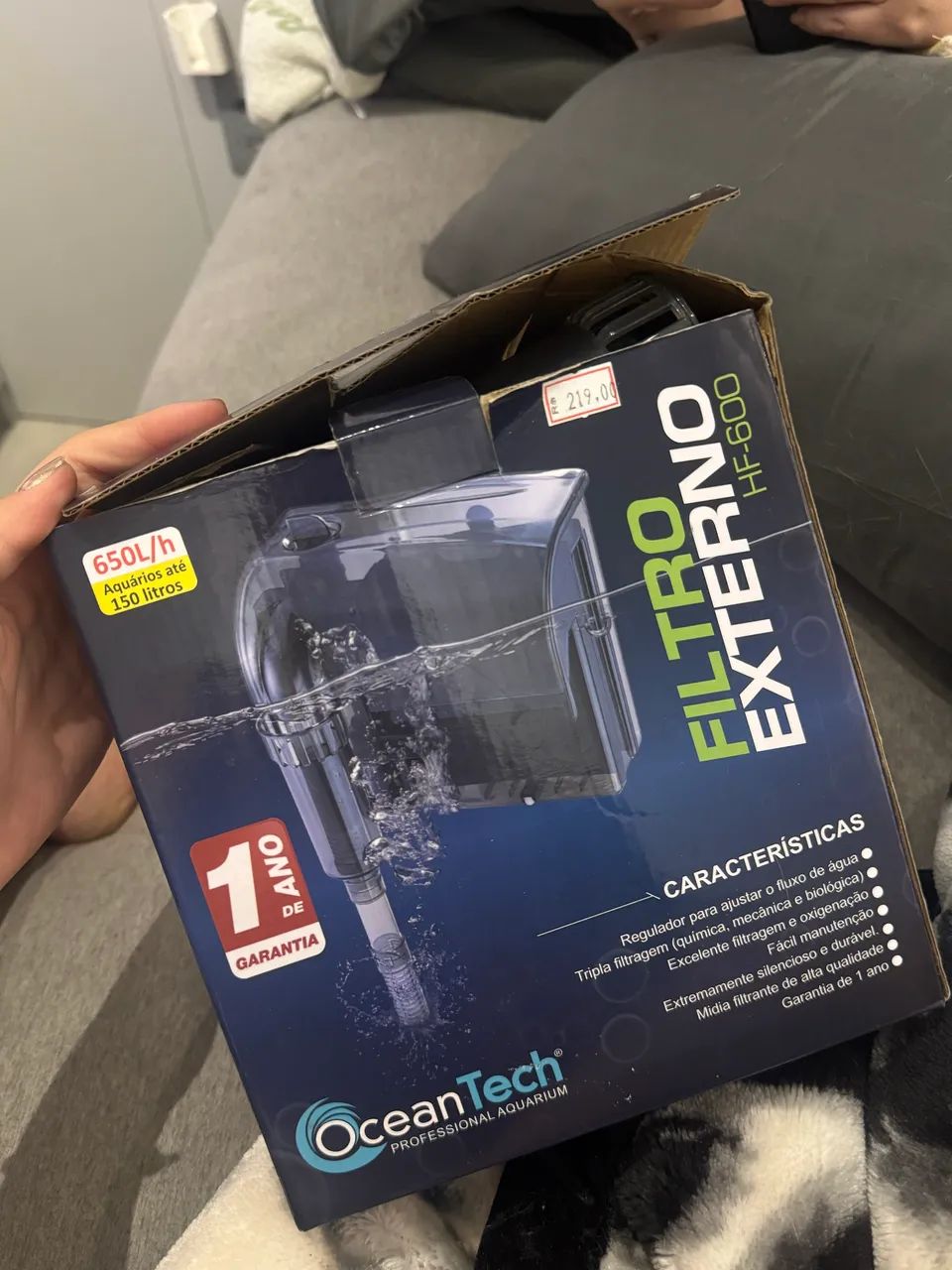 Filtro externo aquário 65570177483905121