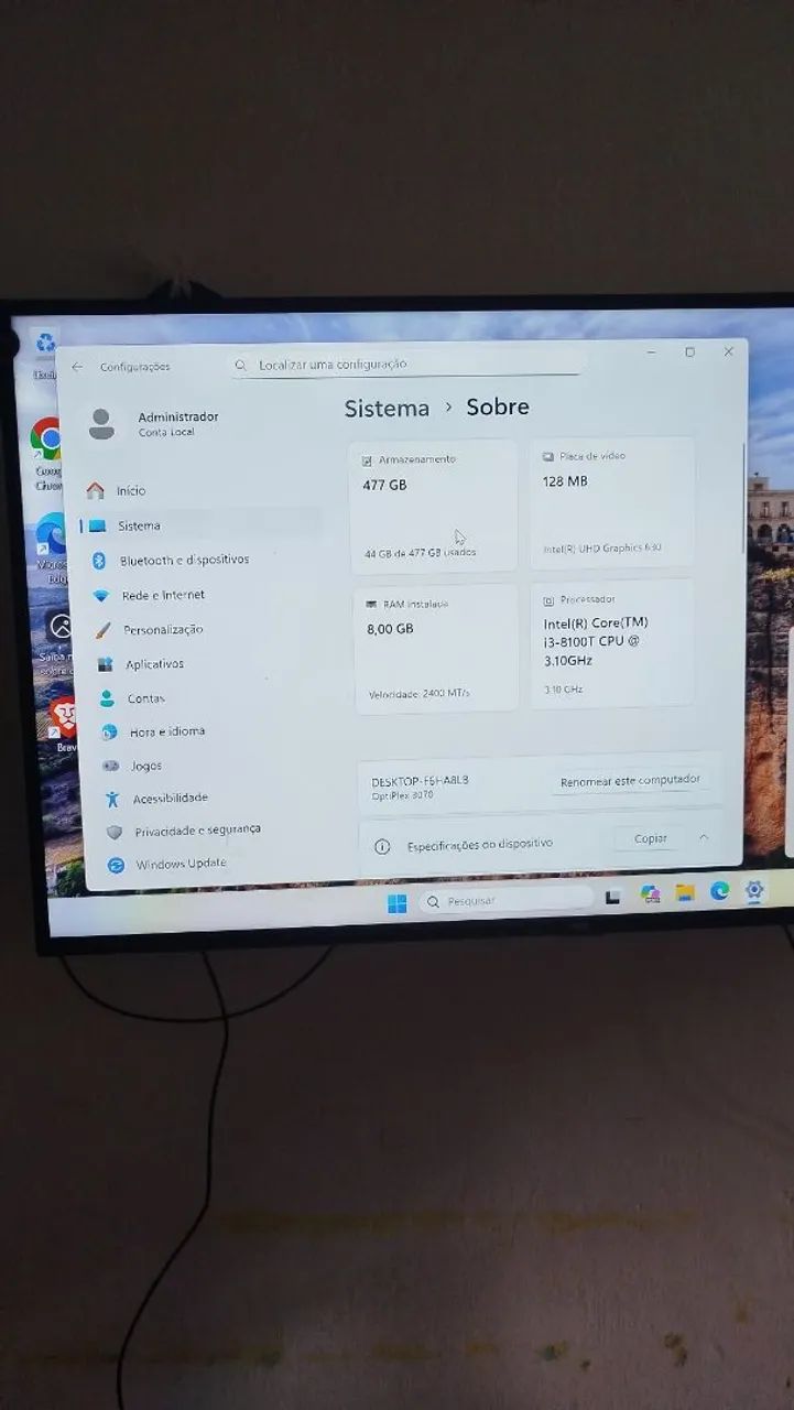 CPU DELL MONTADA , pouco tempo de uso - Foto 4