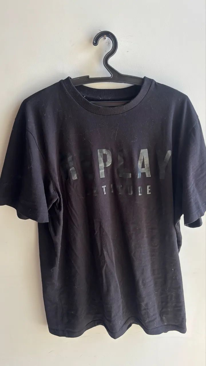 Camisa estampa Replay Original - G 