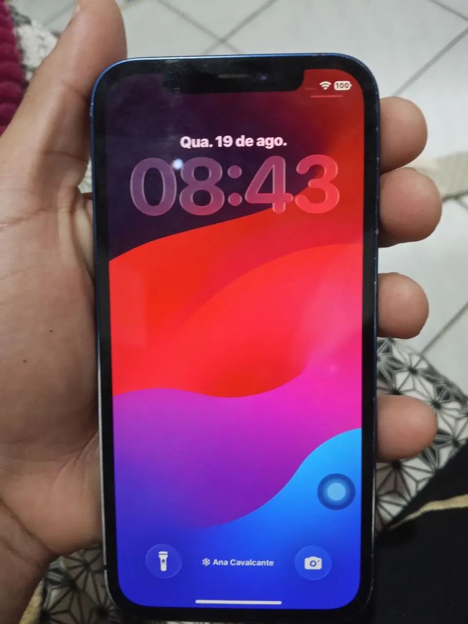 Vendo iPhone 12 azul