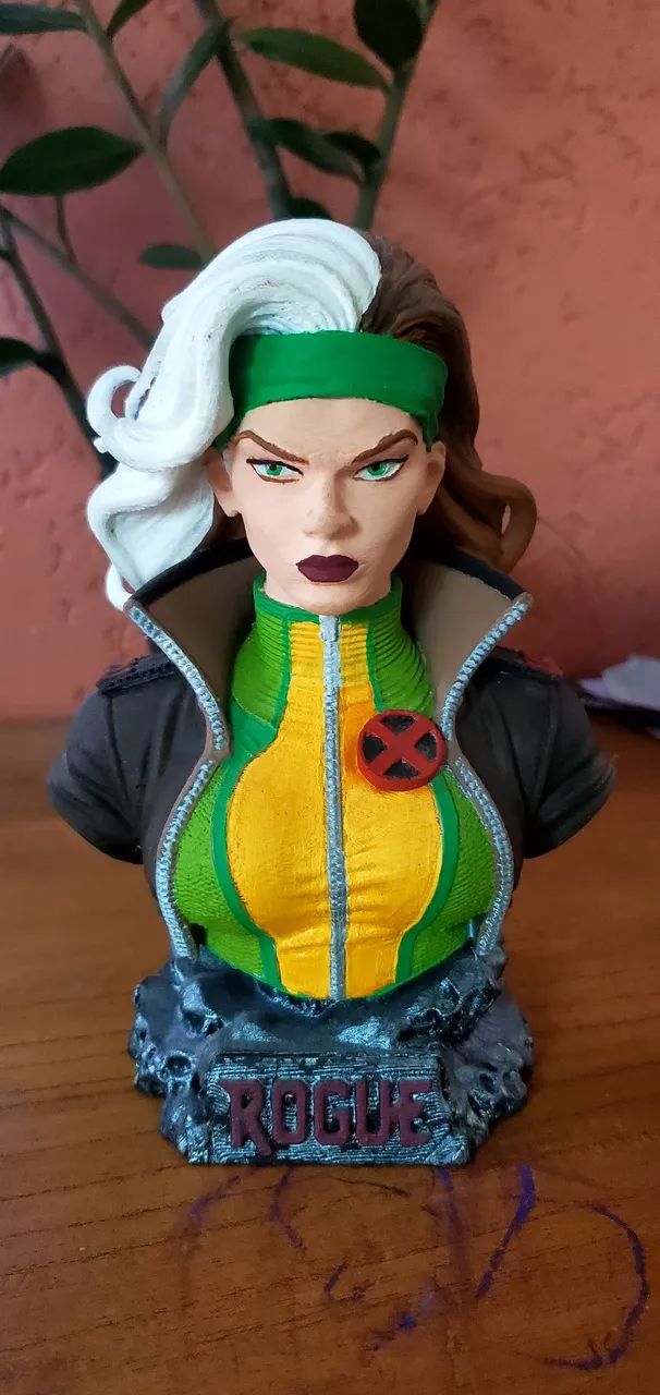 Vampira xmen impressão 3D