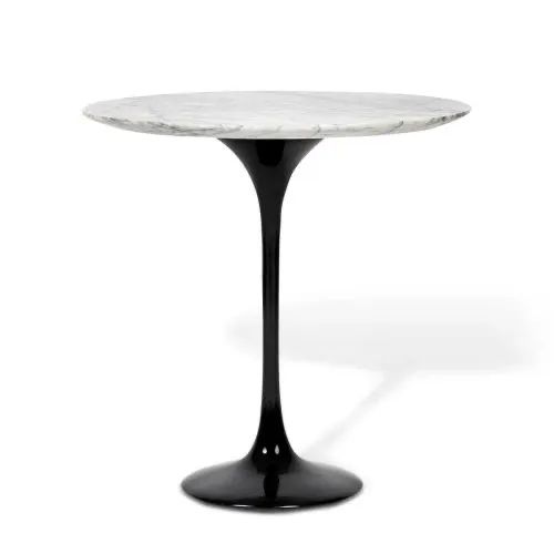 Mesa Saarinen lateral  com Mármore Carrara