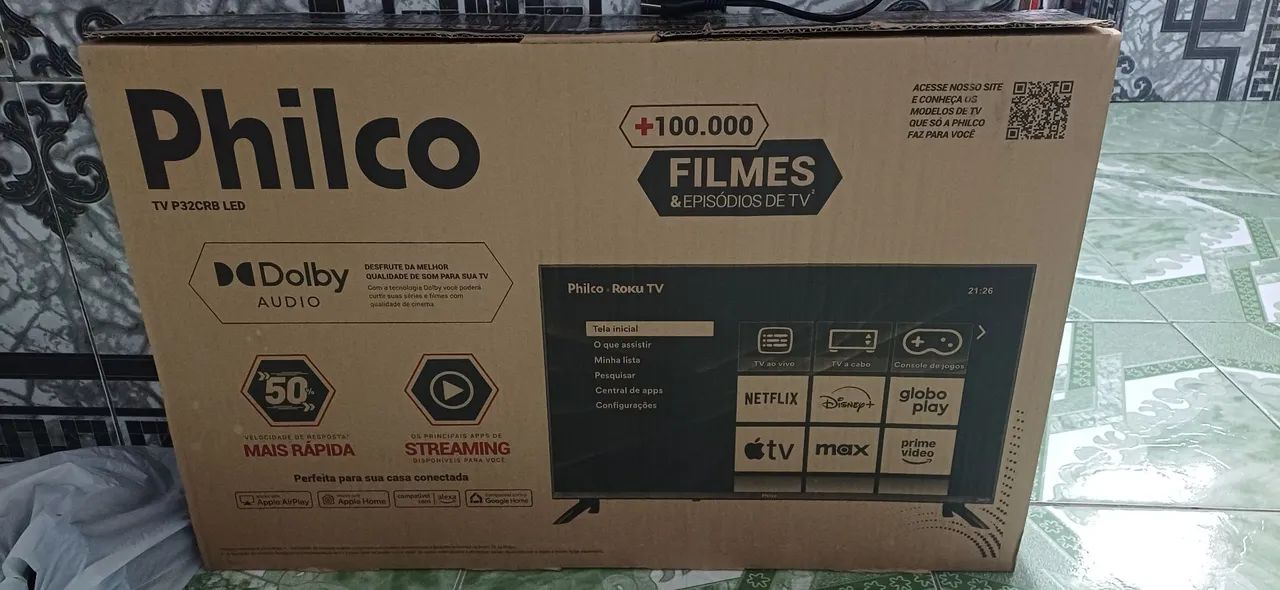 Vendo TV 32° Na Caixa,