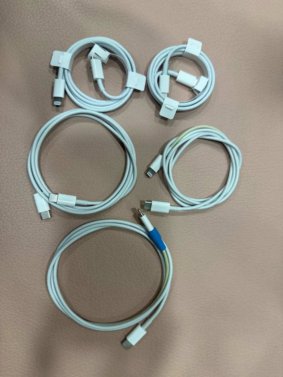 Pacote de 5 cabos original Apple USB-C - Foto 2
