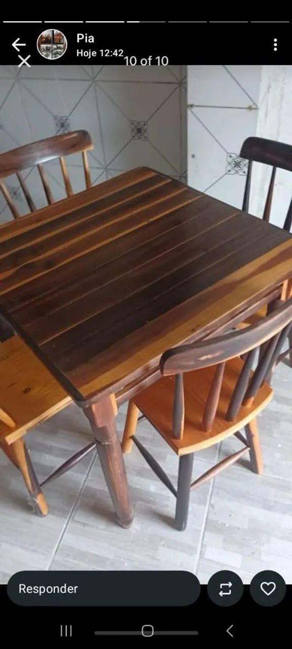 Mesa 1.20×70 comércio e residência  direto da fábrica  - Foto 4