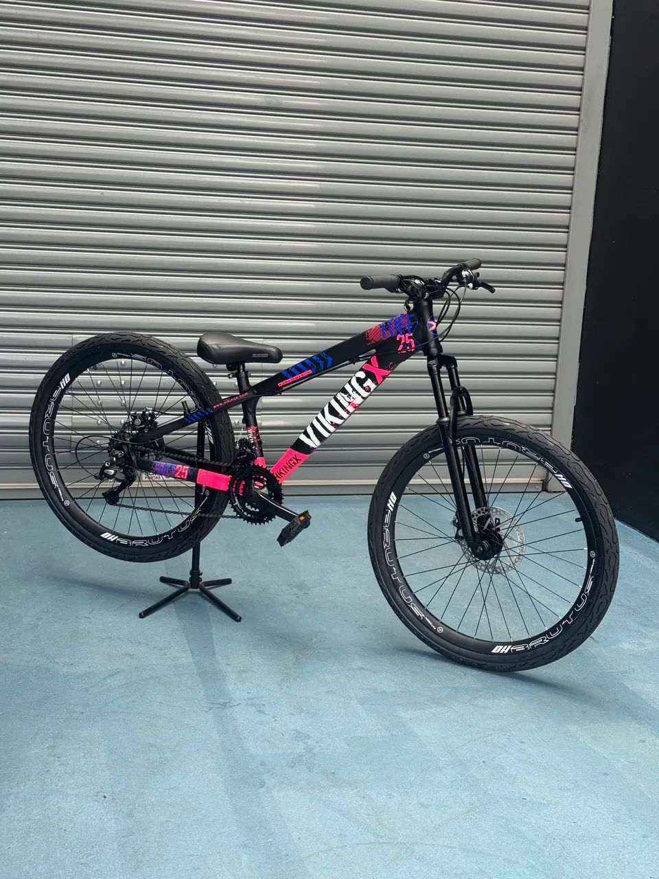 Bicicleta Vikingx Tuff25 Rosa - Foto 2
