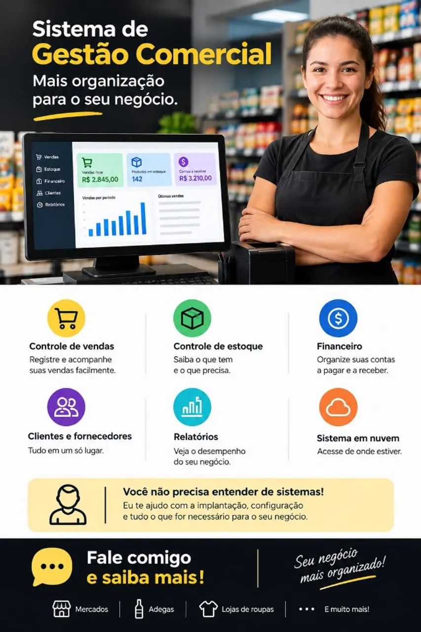 Sistema de Gestão Comercial - Foto 2