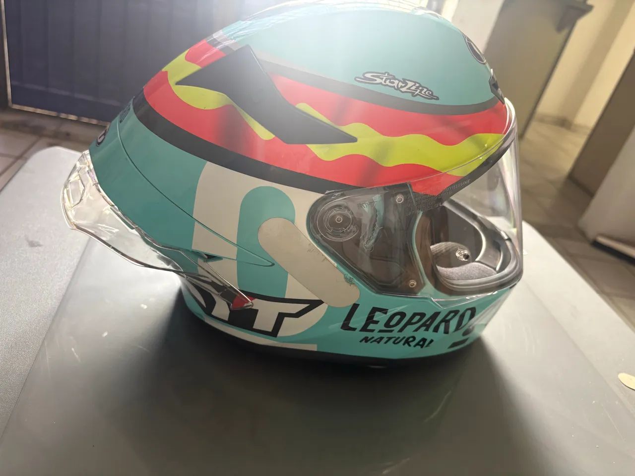 Capacete KYT Tt Course - Leopard - Peças para motos - Setor Bueno ...