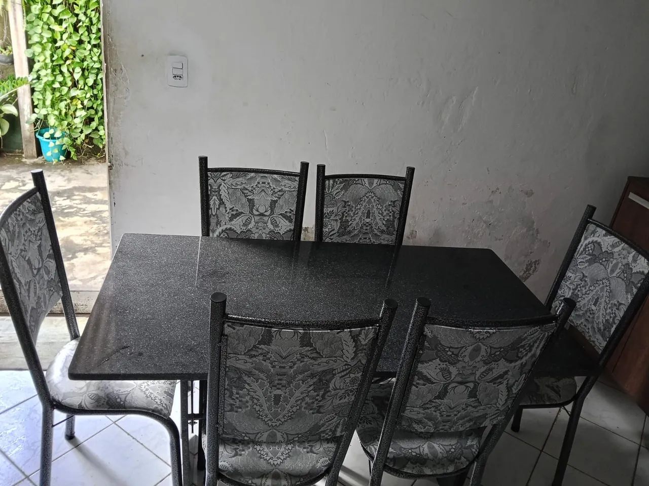Conjunto Sala de Jantar Mesa Retangular 140x75cm - Foto 2