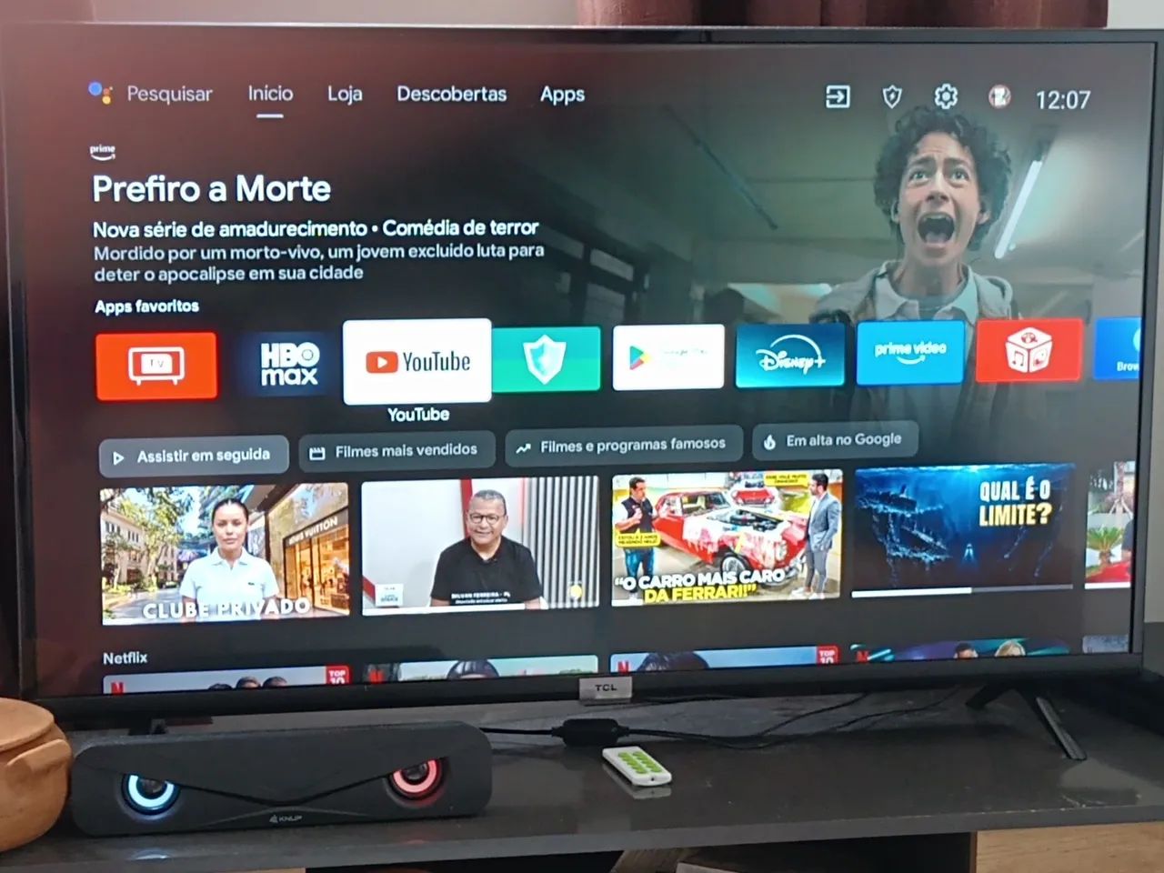 Smat tv e 43 polegadas google - Foto 5