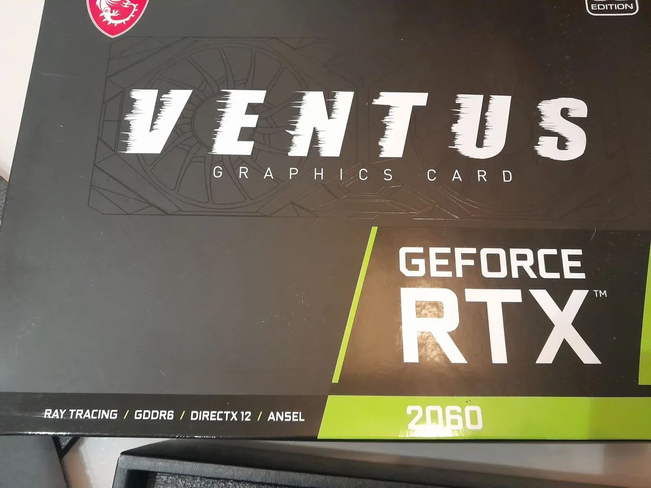 Placa de vídeo - RTX 2060 12GB MSI VENTUS - Foto 2