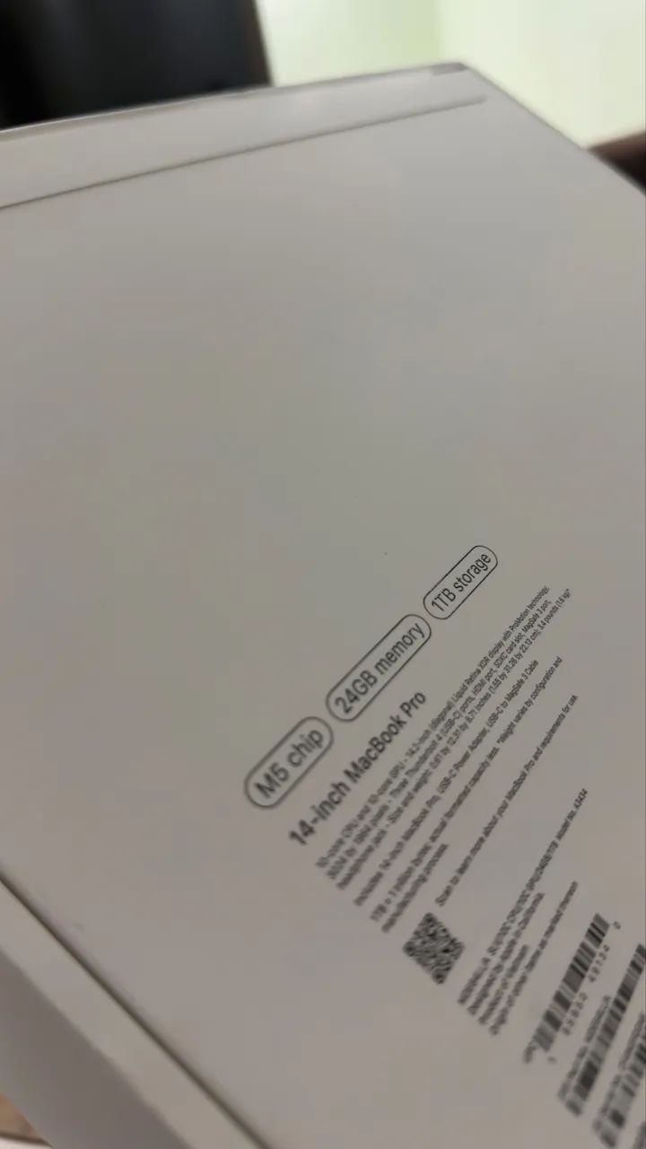 MacBook Pro M5 1Tb 24RAM Lacrado - Foto 5